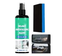 Zunetsutock Limpiador Antivaho Para Cascos De Motocicleta - Solución De Pulido Segura 100 Ml | Spray Protector Para Visera, Lentes, Nivel De Seguridad, Casco, Máscara De Buceo, Mejora La Visibilidad