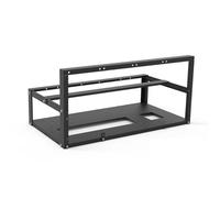 Zunetsutock Marco de GPU: diseño de estante abierto duradero, soporte de minero de GPU, base de componentes modulares, caja de criptomonedas de alto rendimiento, equipo ZCash, estación de trabajo