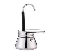 Zunetsutock Mocha Pot - Stainless Steel Manual Espresso Coffee Maker