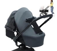 Zunetsutock Parasol para cochecito | Protección solar para cochecito de bebé Lluvia | Protección UV Colgante para paseos al aire libre y compras