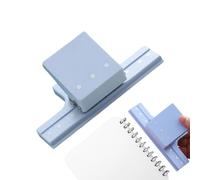 Zunetsutock Perforatrice Tre Fori Manual Portatile - Utensilio Robusto Compatto per Carta Spessa, Meccanismo Preciso Allineamento Costante, Taglio Netto Ordinato, Design Ergonomico Professionale Uso