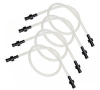 Zunetsutock Piezas de repuesto para espumador de leche, mangueras de silicona resistentes a altas temperaturas, juego de manguera de espuma de leche para , para casa, bar, residencia de