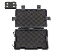 Zunetsutock Portallaves magnético bajo el coche | Cajas de acero multiusos para exteriores | Caja portátil para llaves de camión con acolchado, soporte húmedo para llaves para tarjetas