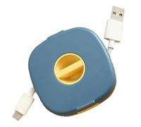 Zunetsutock Soporte para Cable De Carga: Dispositivo De Organización De Cargador Inteligente, Solución De Mesa Ordenada, Estructura Práctica para Ahorrar Espacio En La Carcasa del Teléfono Viajes