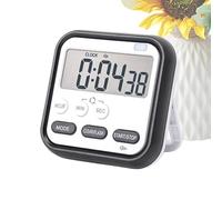 ZunetsUtock Temporizador Digital de Cocina Multiusos - Mini Reloj de Cuenta Abajo Silencioso con Pantalla Clara, Temporizador Recargable para Cocinar Gimnasio Meditación Estudio Entrenamiento Baño Uso
