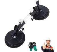 Zunife Pro Clamps 2026 Countertop Seam Setter Tool with Vacuum Suction Cups, Adjustable Alignment & Leveling Clamp for Granite, Marble, Quartz, Stone, and Glass Installation (Black)