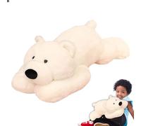 Zunishaone Animal de peluche suave - 30 cm de plumón de algodón, oso de sueño con peso, peluche plegable, realista coleccionable, para y | Perfecto para niñas y niños,