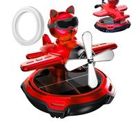 Zunishaone Aromaterapia giratoria de automóviles, Amorizador de aire del automóvil - Avión giratoria automotriz ambientador | Herramienta decorativa interior de imagen divertida y encantadora para