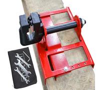 Zunishaone Aserradero de cadena - Accesorio para sierra de cadena de acero para madera - Guía vertical portátil de acero para carpintería - Estructura de construcción transformación de troncos