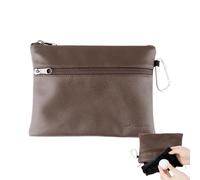 Zunishaone Bolsa para la cintura para pelotas de golf, bolsa de golf, bolsa de almacenamiento portátil para bolas, bolsa de cintura con cremallera, accesorio de golf, bolsa de herramientas