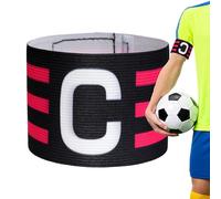 Zunishaone Brazaletes de Capitán para Fútbol,Brazalete de Capitán, Brazalete Deportivo, de liderazgo de capitán, Accesorios de Juego de fútbol para Adultos y jóvenes