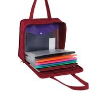 Zunishaone Caja fuerte para documentos | Caja de seguridad contra incendios impermeable para documentos | Soporte para bolsas con organizador de separación en húmedo y seco para dormitorio, banco