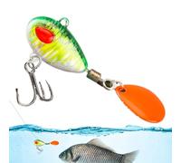 Zunishaone Cebos De Pesca | Señuelos para Bar Y Trucha - Accesorio para Deportes al aire libre Cebo de vibración para Trucha Perca Ribera Arroyos Lago Agua Salada Apasionados Del Barco Camping