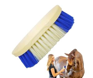 Zunishaone Cepillo para caballos - Peinado de exfoliación para - Equipo de cámara de coma, cerdas duras, para ganado vacuno, equino, perro, ganado
