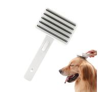 Zunishaone Cepillo Para Quitar de Perro - Cepillo De Aseo Para Mascotas - Accesorio Ergonómico Para Cachorros Con Masaje Desenredante Para Baño Y Cuidado En El Hogar