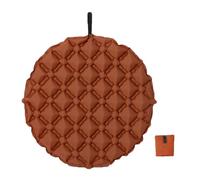 Zunishaone Cojín de asiento inflable para asientos de avión - Cojín inflable suave | Alfombra redonda impermeable ligera para escritorio, coche, silla de ruedas, hogar de ancianos, picnic