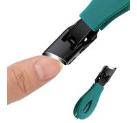 Zunishaone - Cortador de uñas para uñas encarnadas, cortador de uñas de hoja curvada resistente - Herramienta portátil de cuidado de uñas para personas mayores, mujeres viajeras para el hogar, el