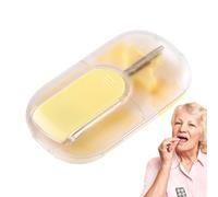 Zunishaone Crusher Tablets, Separador de Píldoras, Estuche de pastilla de viaje reutilizable, Organizador de tabletas profesionales, separador de medicina versátil para viajes, hogar,