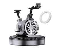 Zunishaone Difusor de aromaterapia de automóvil solar, Ambientador de aire del automóvil solar, de ciclo de energía solar purificador de aire, Ornamento interior automotriz para amigos y familiares