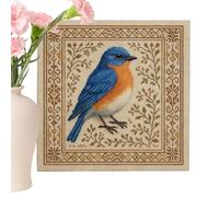 Zunishaone Embroidery Kit - Hummingbird Cross Set Floral Pattern Craft Accessories Yarn Cloth, Complete DIY Collection | Needlework Crafting Supplies for Beginners Adults Hobby Holiday Home Family