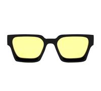 Zunishaone Gafas de sol cuadradas: lentes con montura de PC, retro UV400, gafas con visera ergonómica | Perfectamente ideal para días de playa y festivales de viajes en coche.