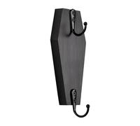 Zunishaone Gancho de pared para armario, gancho de metal colgante | Gancho de pared con pegamento para colgar en la pared, percha de ducha de madera, soporte multifuncional para bolsas para salón