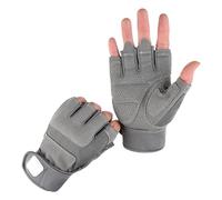 Zunishaone Guantes sin Dedos: Material de poliéster, Equipo de protección para Las muñecas, Manoplas con Agarre en | Perfectamente Ideal para Caza, Ciclismo y Escalada.