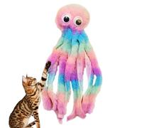 Zunishaone jouet à mâcher pour Chats d'intérieur - jouet en Peluche résistants aux morsures - Stimulation Interactive pour Chats | de Dentition chaton, Anti-anxiete, Doux, durables, Lavables