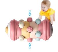 Zunishaone Juguete de rodillo rastrero, juguete de rodillo rastrero, juguete móvil para actividad sensorial del centro de juegos - Desarrollar habilidades motoras para aprender colores para
