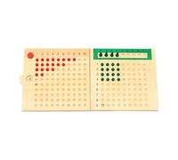 Zunishaone Juguetes educativos de Madera - Juego de Mesa multiplicación, Juego de Aprendizaje | Tablero de números de Madera Real para niños, de de división para Habilidades de