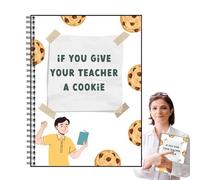 Zunishaone Libro de agradecimiento para profesores, bonito libro de tarjetas de agradecimiento para profesores, libros de cuentos para la hora de dormir, divertida historia conmovedora para profesores