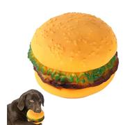 Zunishaone Limpieza de los Dientes Juguetes y crujientes | Hamburguesa para Perros Duradera, fomenta una Buena higiene, Reduce el aburrimiento y la ansiedad, es Adecuado para Perros jóvenes y v
