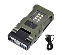 Zunishaone Luces de sombrero con clip | Faro LED con clip, lámpara de sombrero impermeable | para camping, pesca, senderismo, caminar, inspección de construcción al aire libre