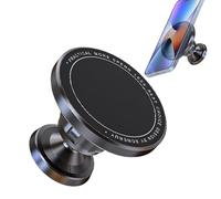 Zunishaone Magnetic Gym Phone Dock - Aluminum Alloy PP Silicone Portable Rotation System, Strong Hold Training Accessory | Fitness Exercise Metal Viewing Support During Lifting Cardio