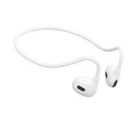 Zunishaone Open Ear Earbuds - Black White ABS 8x7.5x2cm Ambient Listening Headset, Secure Fit Motion Friendly Soundwear | Jogging Exercise Conditioning Trekking Transit Adventure Activity Practice