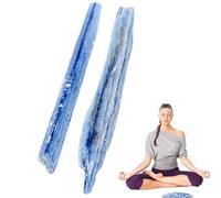 Zunishaone para caer, azul - Piedras preciosas crudas de cianita irregulares | Piedras coleccionables para decoración del hogar, naturales caídas para pulsera, collar, pendientes, fabricación de joyas