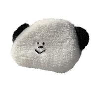Zunishaone para Monedas de Peluche, Bolsas de Monedas rellenas | Cartera con Cremallera de Oso, Bolsa de Dinero para niños Femeninos, portatelitos portátil para Auriculares, Orejas Negras,