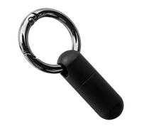 Zunishaone Pastillero pequeño de metal | Pastillero de titanio resistente al agua - Organizador de píldoras antioxidante diario llavero pastillero para bolsillo