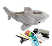 Zunishaone Pencil Bag - 24x10cm Plush Soft Funny Storage Pouch, Large Capacity Zipper Organizer Case | Girls Kids Teen Student School College Classroom Desk Backpack Stationery Holder