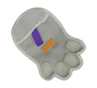 Zunishaone Pet Hair Removal Glove - 26x18cm Reusable Washable Static Scrubber Mitt, Soft Grooming Cleaner Tool | Puppy Kitten Long Short Coat Carpet Couch Furniture Car Seat