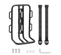 Zunishaone Portaequipajes delantero para bicicleta, soporte frontal para alforjas de carga, accesorios de ciclismo, estante de equipaje para tubo de horquilla delantera