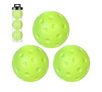 Zunishaone Práctica silenciosa Esferas de Pickleball - Diseño de Control de Vuelo Hueco, Conjunto de Entrenamiento de Rebote Interior | Estructura Duradera Respuesta de consistente, Modelo de
