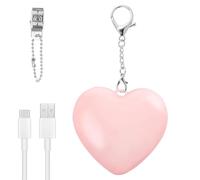 Zunishaone Purse Lamp - Portable Automatic Touch Sensor Heart Glow Light Rechargeable Bag Accessory, Compact LED Finder for Traveling Business Trip Home Outdoor Gift