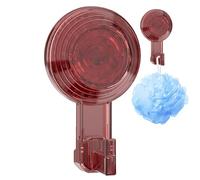 Zunishaone PVC Suction Cup Hook - Removable Wall Hanger, Waterproof Towel Hook | 10 Lbs Capacity Strong Suction, Versatile Organizer for Shower Bathroom Kitchen Glass Window Door