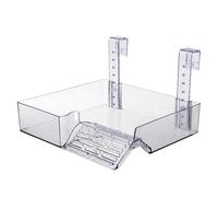 Zunishaone Rampa de Tortuga Flotante - 22.5x21x13.5cm Área de Basura de acrílico, Dock Ajustable Reptile Shelter Dock anfibias Tortugas Ranas hábitat del Acuario, Descanso, Escalada, esco
