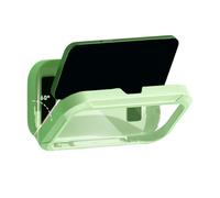 Zunishaone Shower Phone Holder - 19.8x11x3.7cm ABS Waterproof Touch Screen Mount, Anti Fog Wall Bracket | Hands Free Viewing Accessory Supporting Music Video Use for Bathroom Kitchen Bathtub Tiles