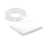 Zunishaone Window Repair Film - 120x80x0.1cm PVC Clear Waterproof Pre Cut Shield With Nano Adhesive Seal, Flexible Barrier | Cars Trucks SUV Van Windshield Glass Protection