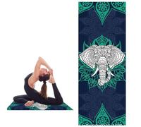 Zunishaone Yoga Blanket - Workout Towel, Beach Mat | Moisture-Wicking Non-Slip Fabric with Size and Odorless Material, Ideal For Hot Yoga, Outdoor Fitness and Travel Exercise Routines