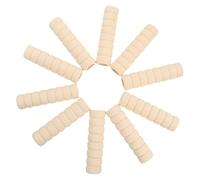 ZUNOXAZ 10 Fundas Protectoras para Pomos De Puertas Infantiles, Cojín De Mango Acolchado y Parachoques De Seguridad, Material Ecológico Sin Olor, Antichoque para Uso Doméstico, 10 Piezas Blancas