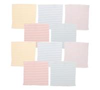 ZUNOXAZ 10 Piezas Banda Abdominal para Niña Elástica de Algodón Transpirable para Recién Nacidos Protección Niña y Suave